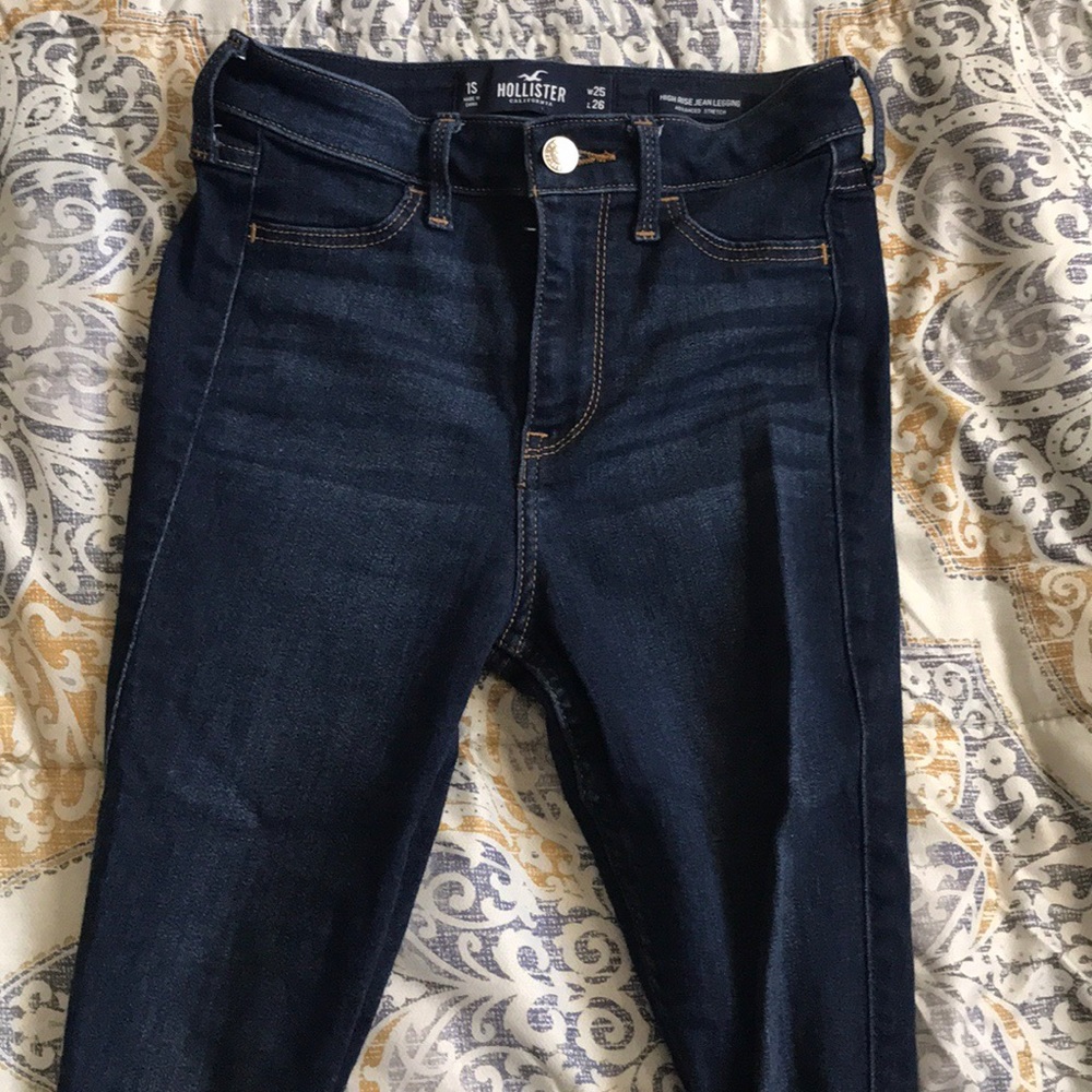 Hollister low rise jeans leggings